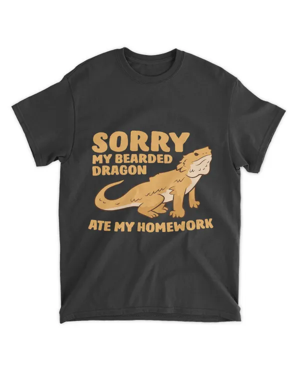 Bearded Dragon School My Bearded Dragon Ate My Homework Pullover Hoodie