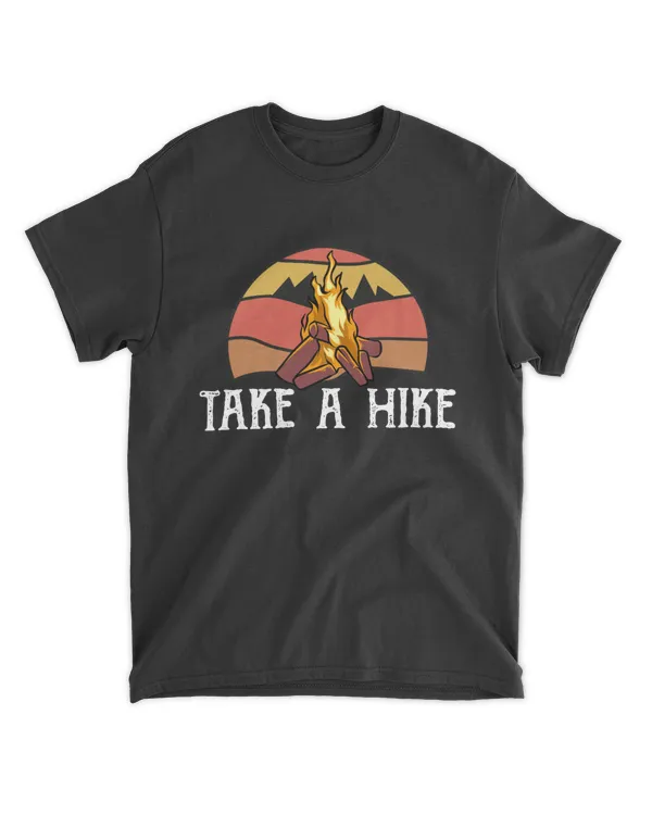 TAKE A HIKE RETRO VINTAGE OUTDOOR HIKING T-Shirt