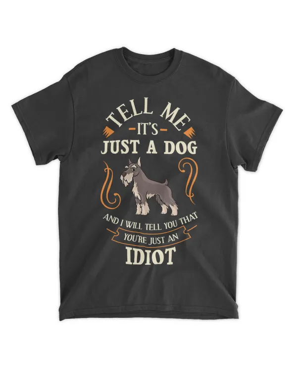 Schnauzer Dog Puppies Owner Lover T-Shirt  (2)