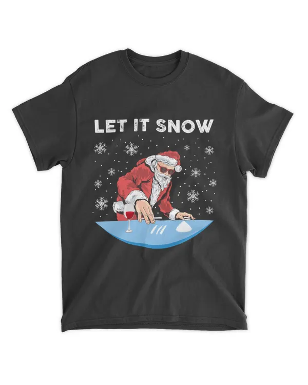 Frozen Let It Snow Santa Claus Cocaine Christmas 5