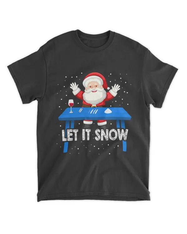 Frozen Let It Snow Santa Claus Cocaine Christmas 6
