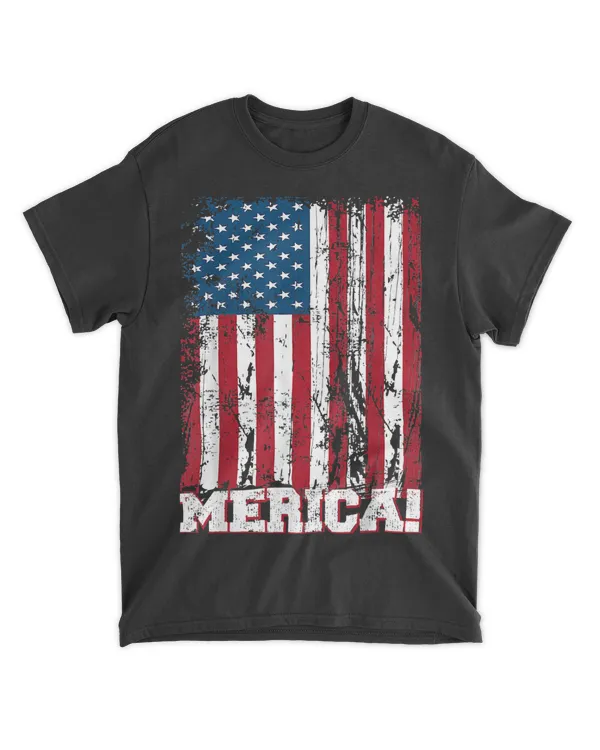 4th of July Independence Day US American Flag Patriotic T-Shirt