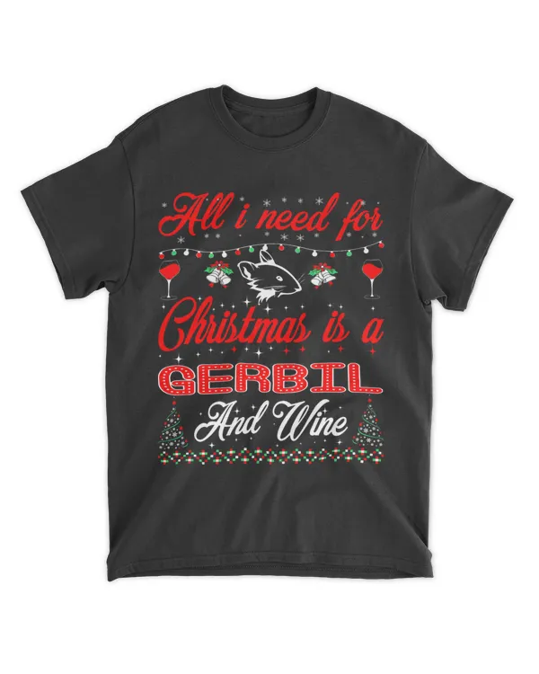 All I Want For Christmas Gerbil And Wine Gift