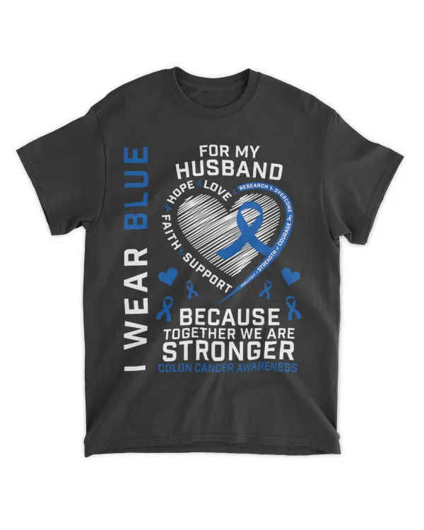 Husband Colon Cancer Awareness Products Gifts Wife Women Men