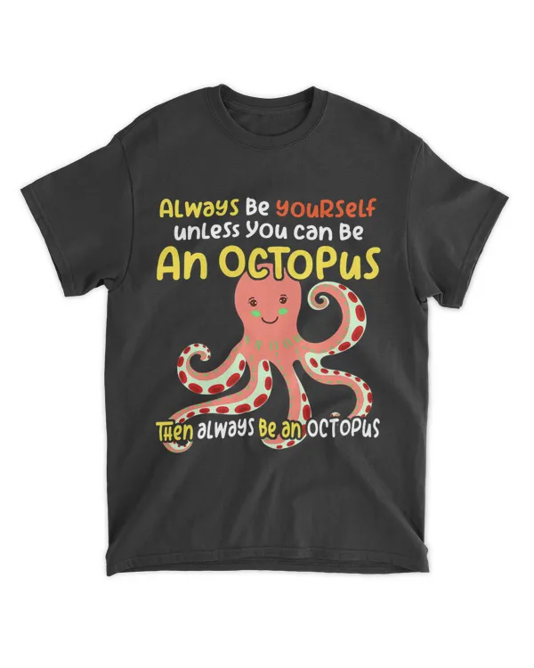 Intelligent like an octopus oceanic creature lover