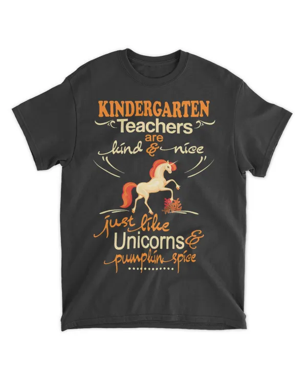 Kindergarten Teachers Unicorn 2Pumpkin Spice