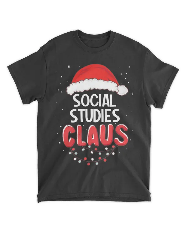 Social Studies Santa Claus Christmas Matching Costume