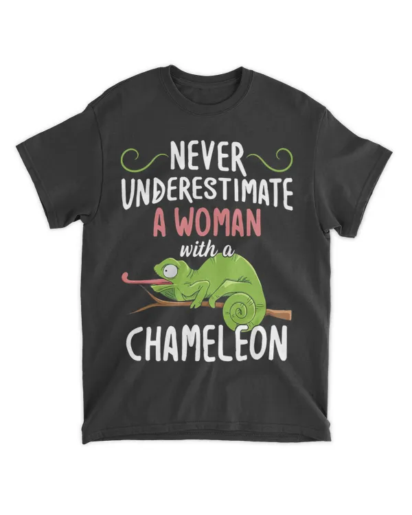 Womens Reptile Quote for a Chameleon Keeper Woman