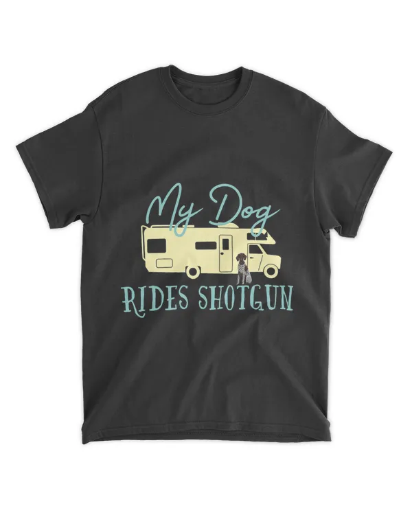 Camping Camp German Shorthaired Pointer Gifts Dog RV Class C Camper