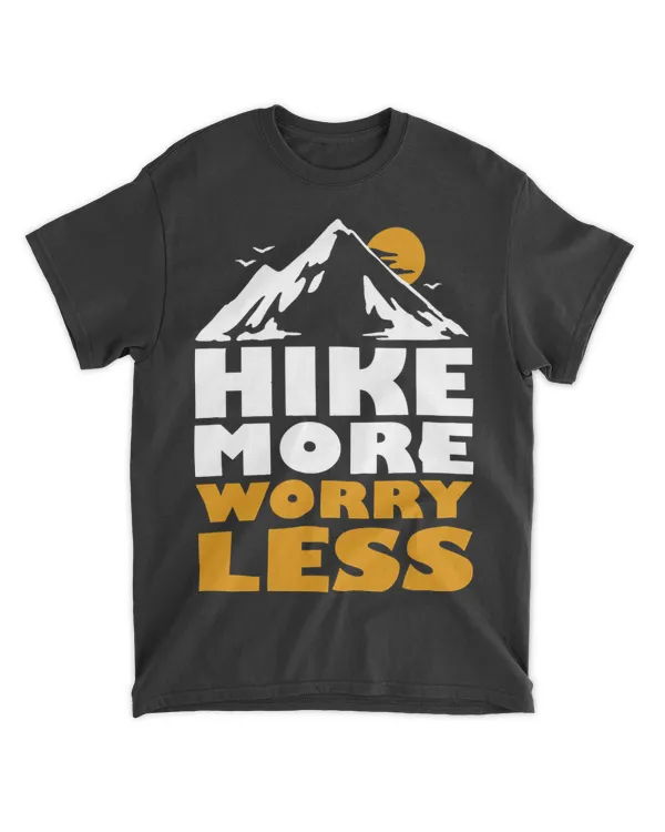 Camping Camp Hike More Worry Less Fun Hiking and Camping Hiker 3 Camper