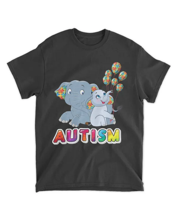 Autism Awareness Shirt Cute Elephant Its Ok To Be Different