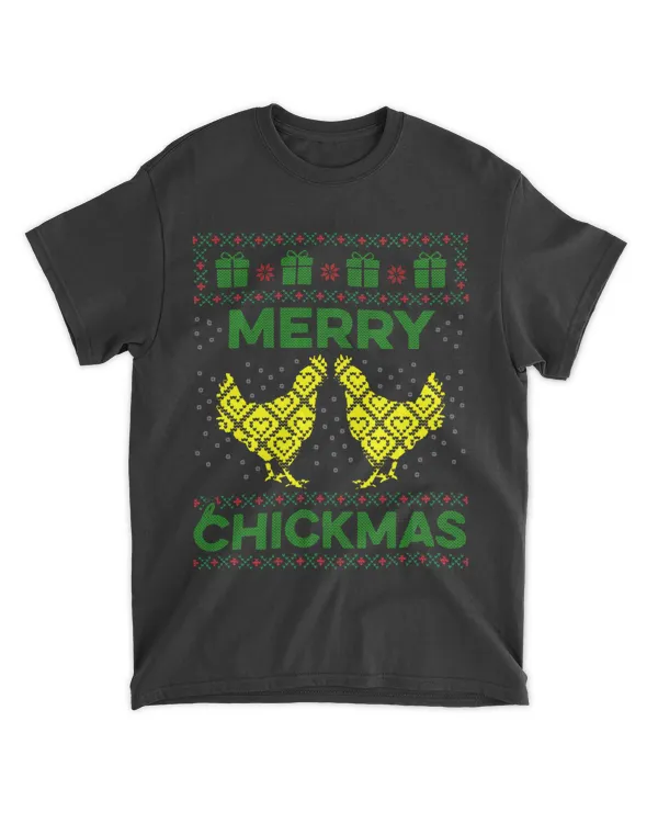 Chickmas Christmas Occasion Funny Chicken Pet Lover 262