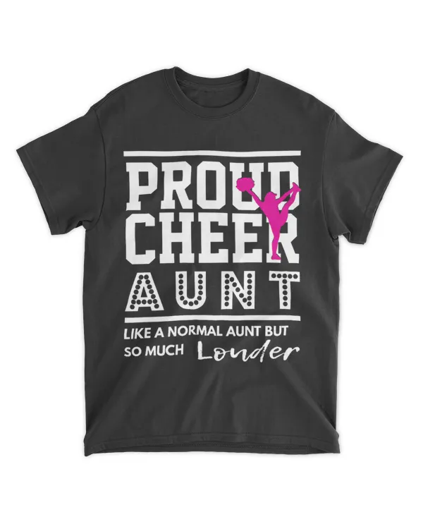 Cheerleading Graphic 2Proud Cheer Aunt