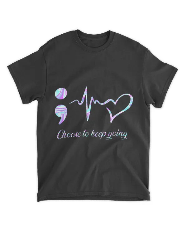 Choose to KeepGoing Suicide Prevention Awareness Heartbeat