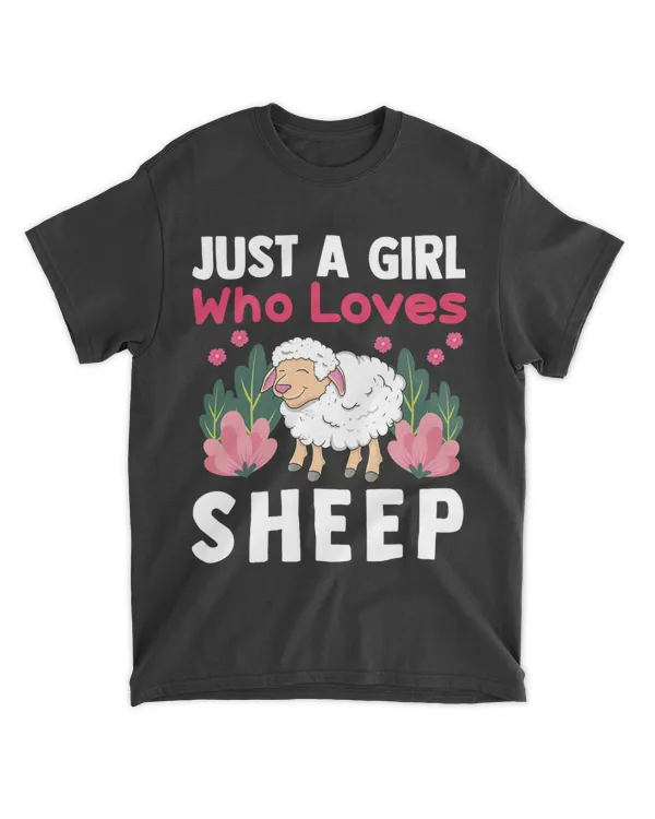 Cute Sheep Art For Sheep Lover Women Girls Kids Farm Animal 6