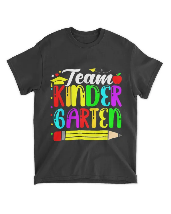 cute team kindergarten pencil back to school teacher kids