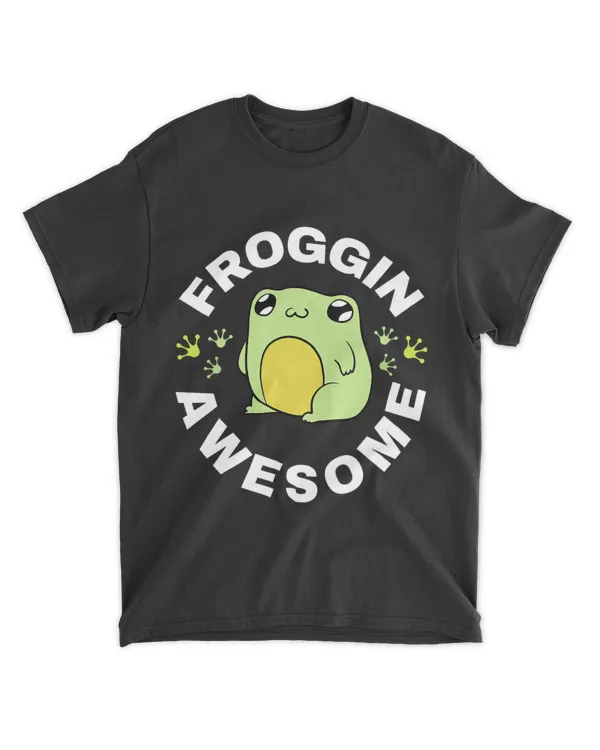 Funny Froggin Awesome Frog Catching Design Amphibian Lovers