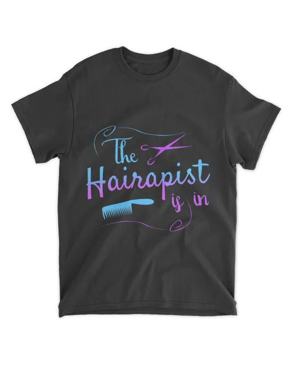 Funny Hairstylist Hairapist Is In Barber