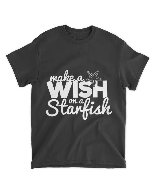 Funny Make a Wish on Starfish Ocean Summer Beach Vacation