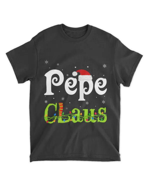 Mens Christmas Holiday Party Pepe Claus Family Matching Pajamas