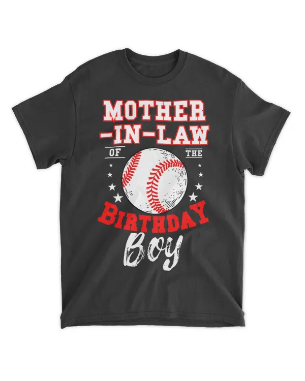 MotherInLaw Of The Birthday Boy Baseball Theme Bday