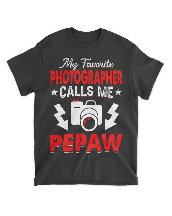 My Favorite Photographer Calls Me Pepaw Camera Papa Men