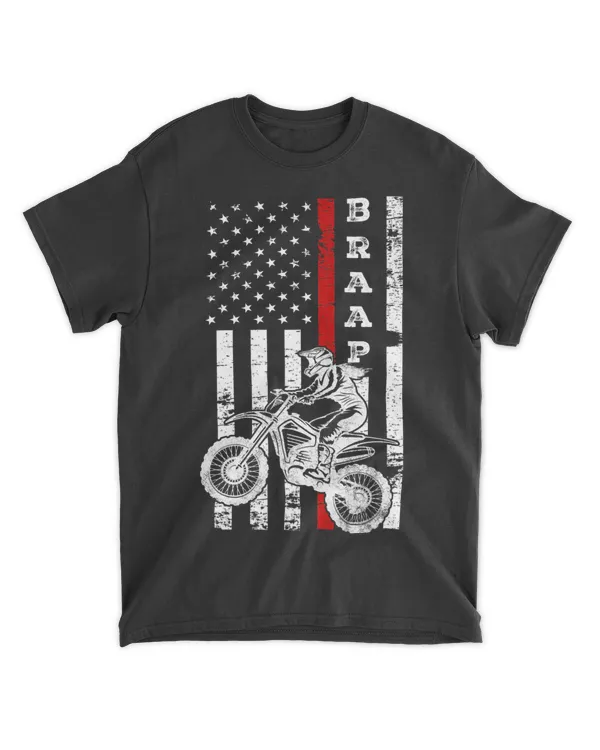 Braap Dirt Bike Girl Shirt Motocross Racing Supercross Gift