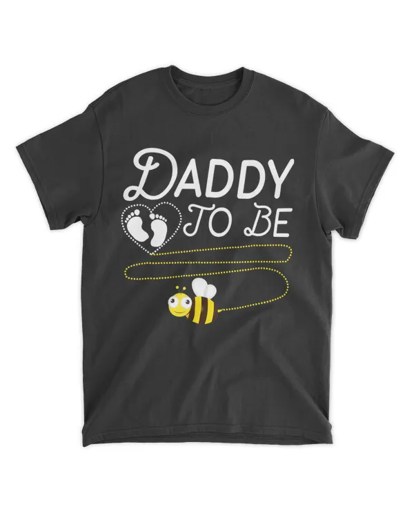 Mens New Dad Tshirt Daddy To Bee Funny Fathers Day Shirt