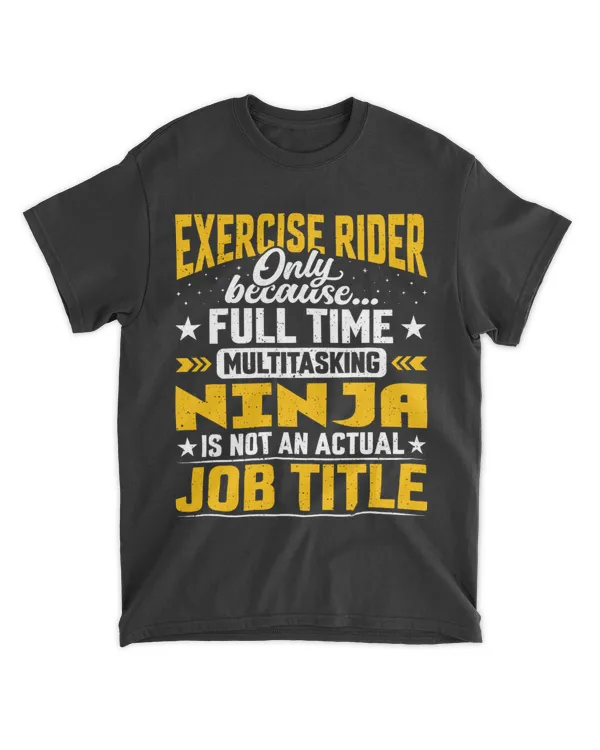 Exercise Rider Job Title 2Funny Horse Rider
