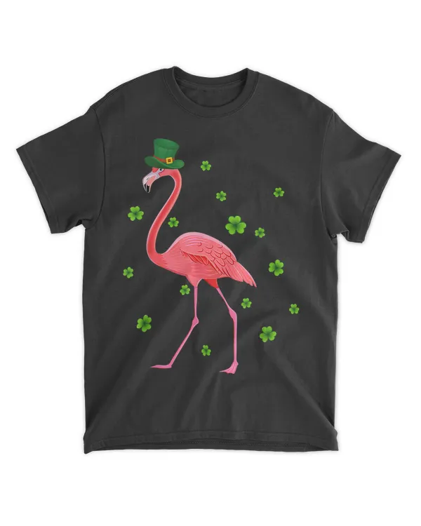 Cute Flamingo Tshirts St Patricks Day Tee