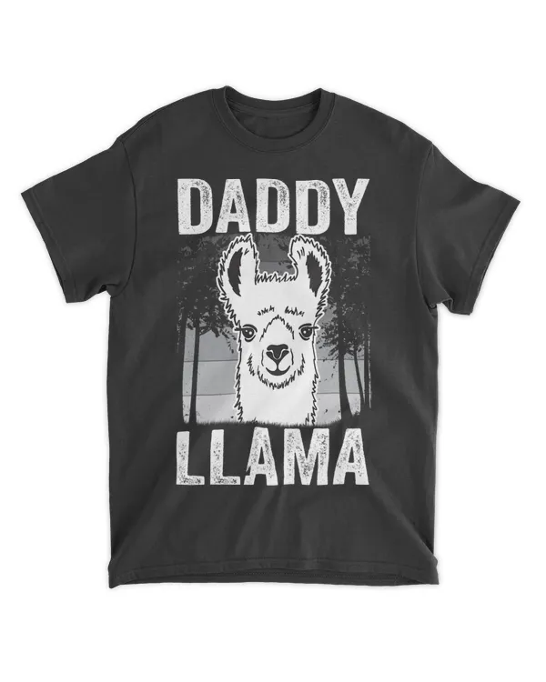 Funny Daddy Llama For Boys Men Fathers Day For Dad And Son 21