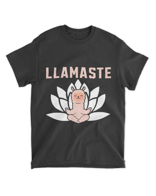 Funny Llama Yoga Graphic Tee