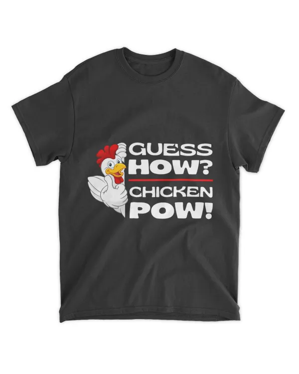 Guess How Chicken Pow Funny Chickens Jokes Chicken Memes