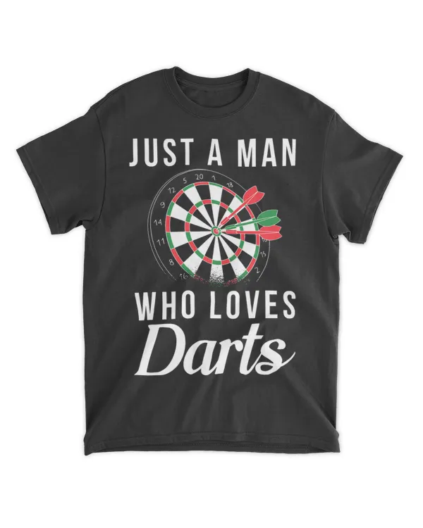 Just a Man who loves Darts Pub Dart Player
