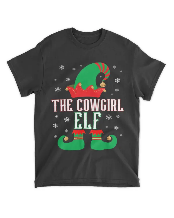 The Cow Girl Elf Matching Family Group Christmas Pajama