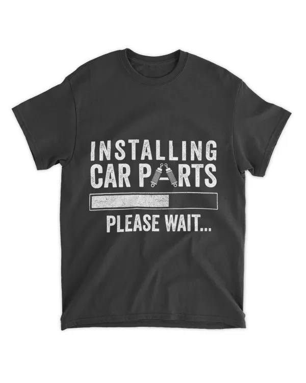 Garage Installing Car Parts Mechanic Racing Car Lover