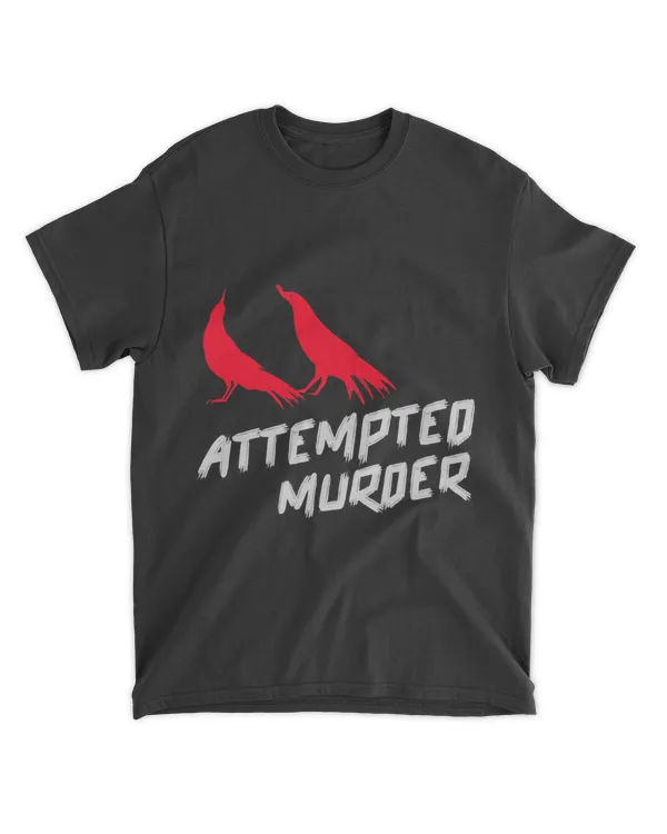 Attempted Murder Crow Pun Fun
