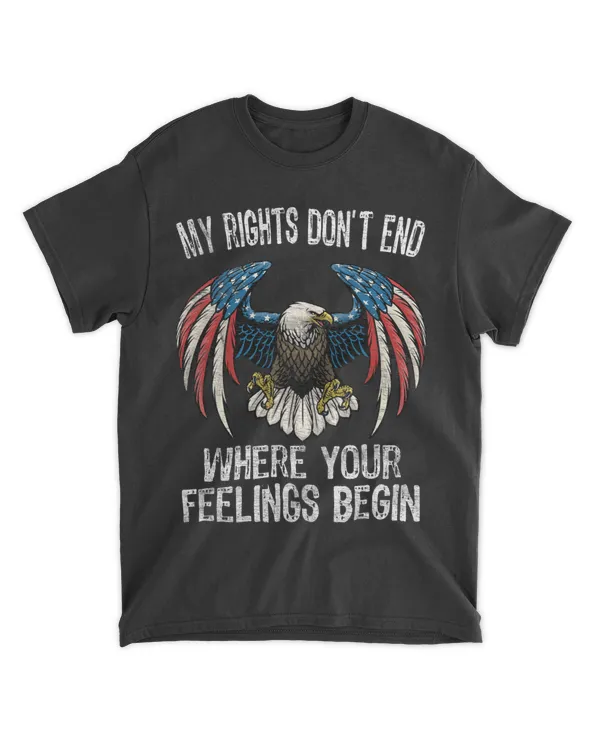 Patriotic Eagle USA American Freedom 4th Of July Men