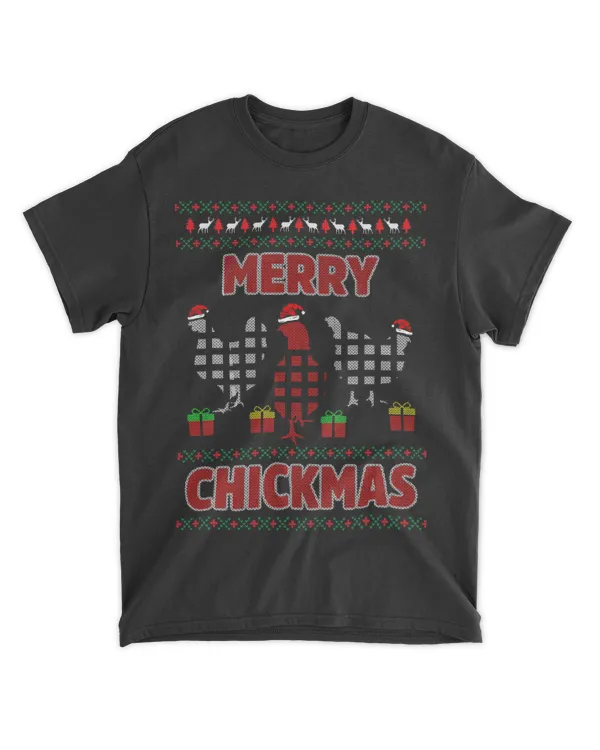 Chickmas Christmas Occasion Funny Chicken Pet Lover 214