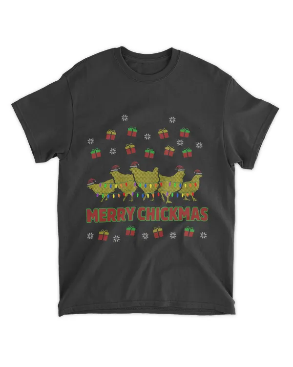 Chickmas Christmas Occasion Funny Chicken Pet Lover 238