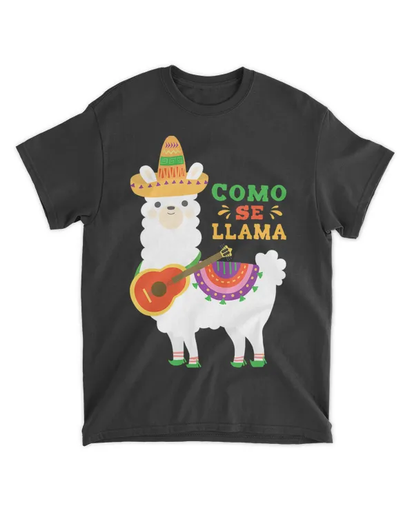 Cinco De Mayo Como Se Llama Shirt Funny whats Your Name