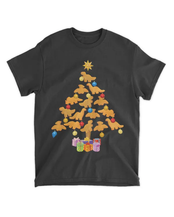 Dinos Chicken Nuggets Christmas Tree Xmas Funny Realistic