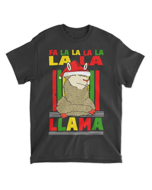 Fa La La La La La Llama Funny Christmas Animal
