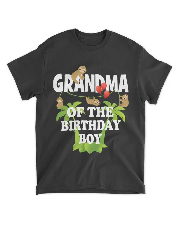 Grandma Of The Birthday Boy Sloth Kid BDay Party