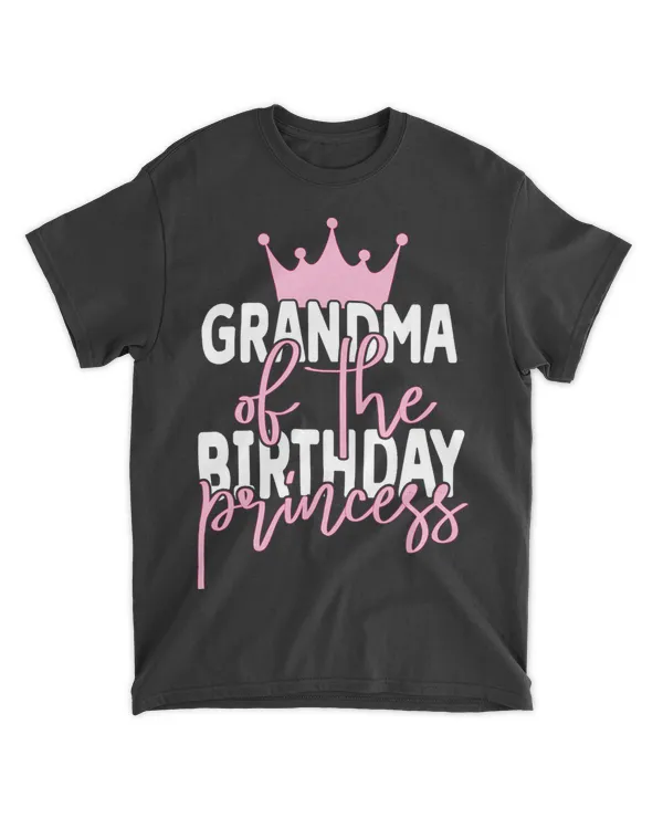 Grandma Of The Birthday Princess Girls Bday Party