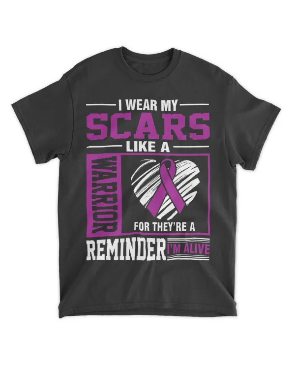 Honors Caregivers I Wear My Scars Like A Warrior
