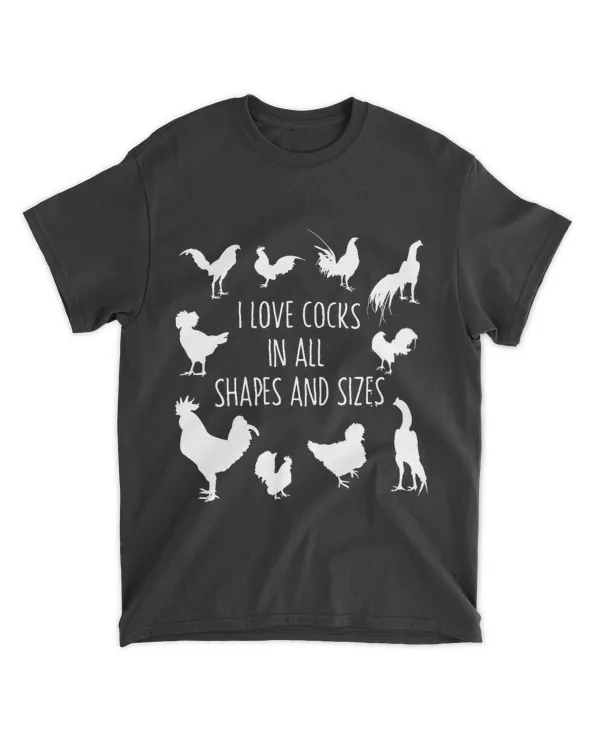 Funny I Love Cocks Chicken Rooster