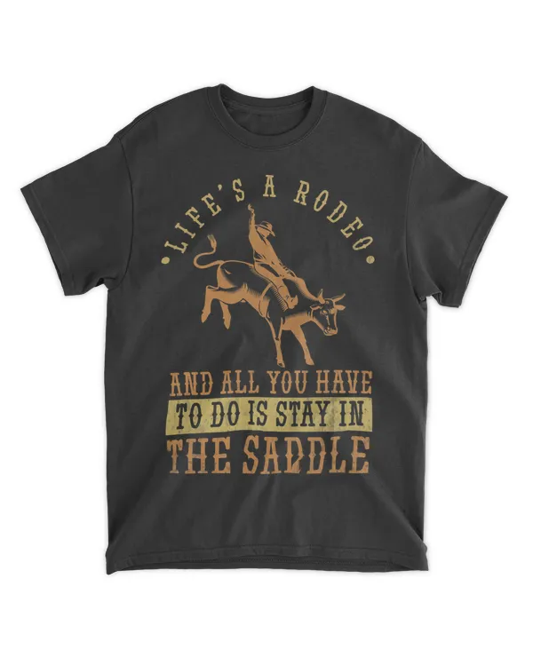 Funny Lifes Rodeo Stay Saddle Horseback Riding Horse Ranch