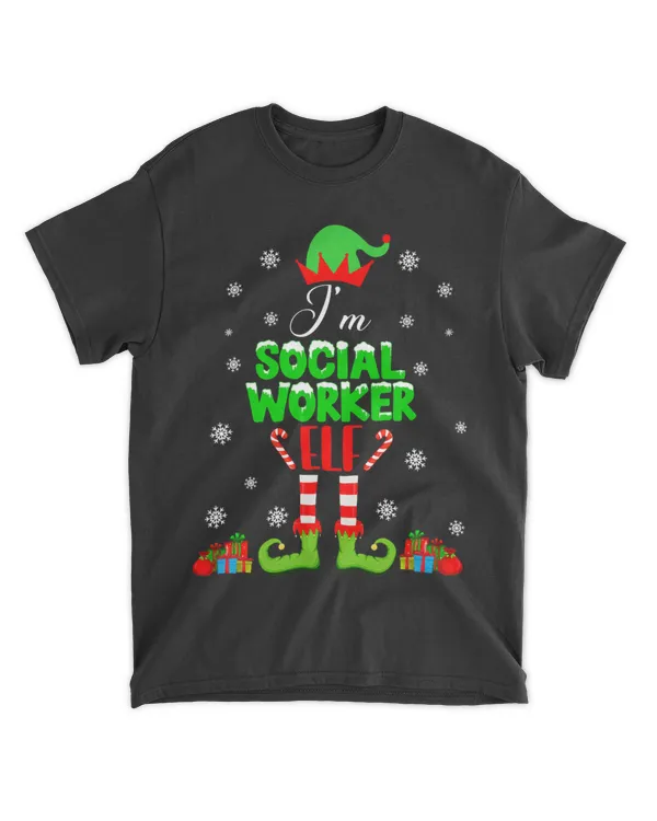 Im Social Worker Elf Christmas Elf Costume Family Lover