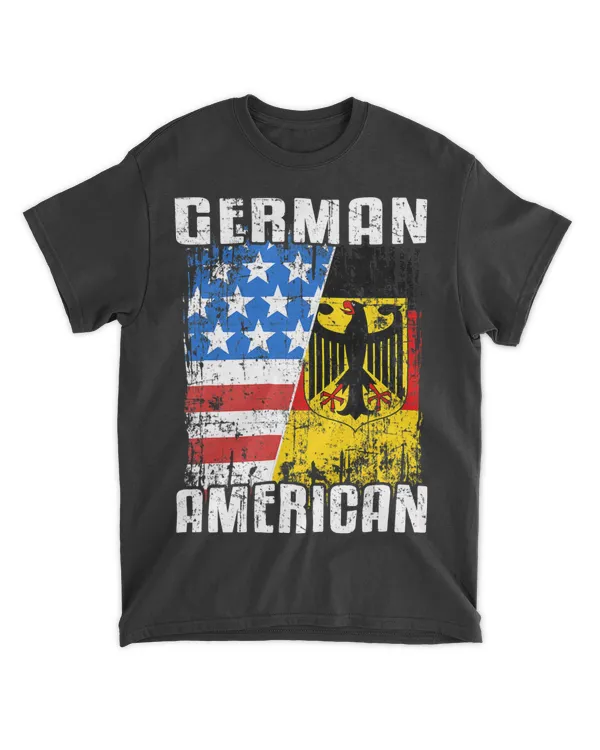 USA Germany Flag Patriotic American Proud German Roots